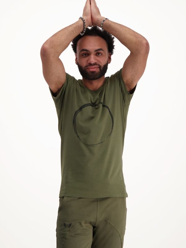 T-shirt Moksha Zen Olive - Renegade Guru