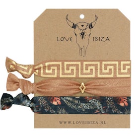 Hairties hårband/armband GOLDEN JAGUAR - Love Ibiza