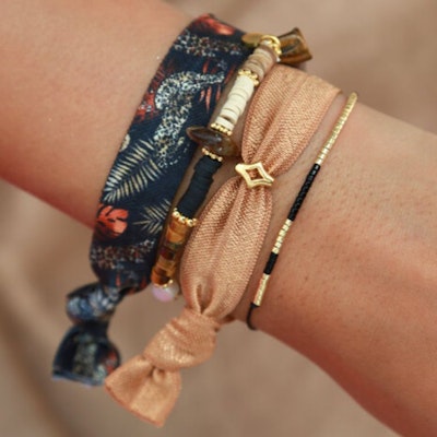 Hairties hårband/armband GOLDEN JAGUAR - Love Ibiza