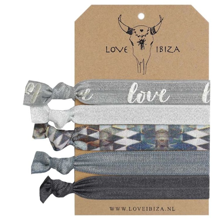 Hairties hårband/armband DECO LOVE - Love Ibiza