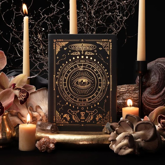Kalender 2024 Astrological Planner Black A5 - Magic of I