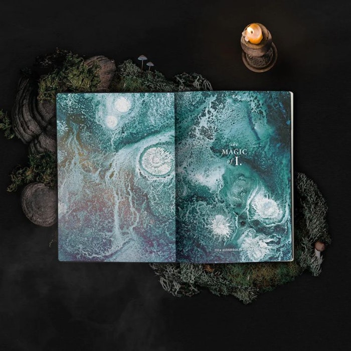 Kalender 2024 Astrological Planner Black A5 - Magic of I