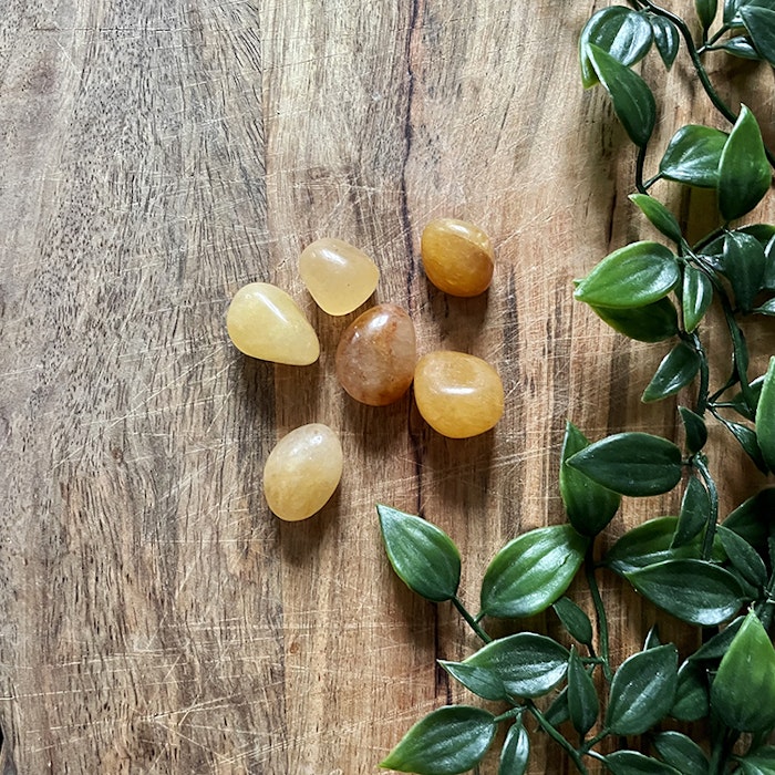 Golden Healer kristall tumlad Pocket