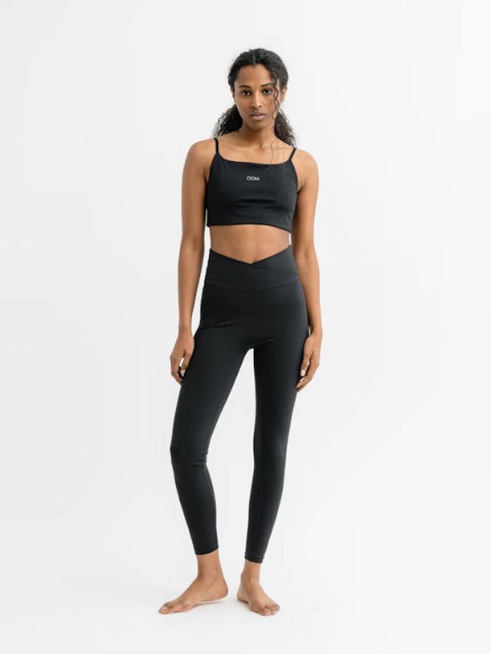 Yogaleggings Adeline Black Matte - DOM