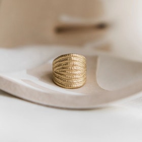 Ring Athénaïs Gold - Agapé Studio