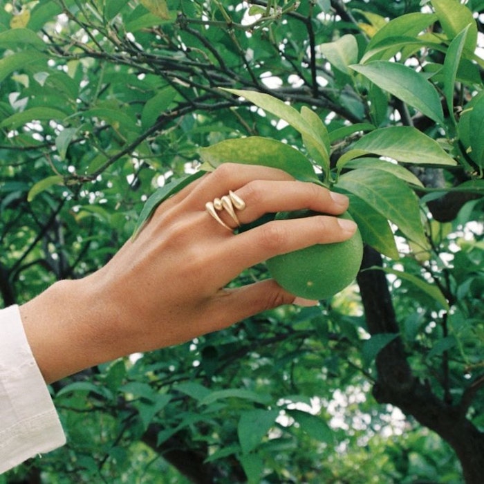 Ring Filippa Gold - Agapé Studio