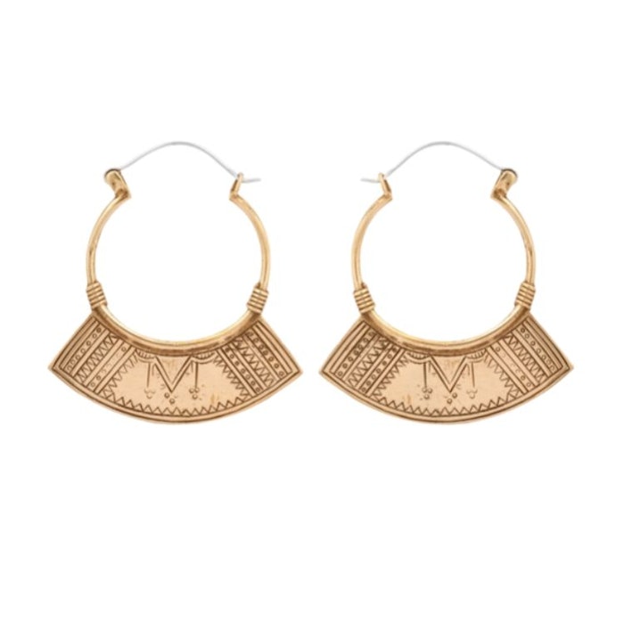 Örhänge Semiya Hoop Small - Nakila Collective