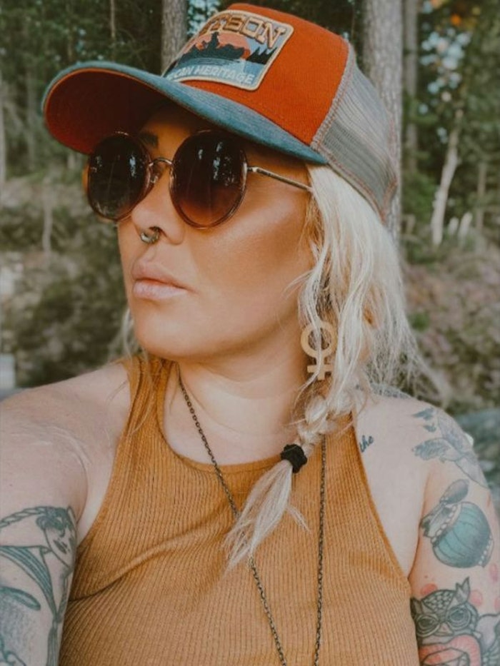 Örhänge Femme dark - BC Stories