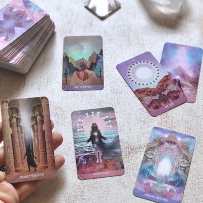 Tarotkort  The Starchild Tarot Akashic - Danielle Noel