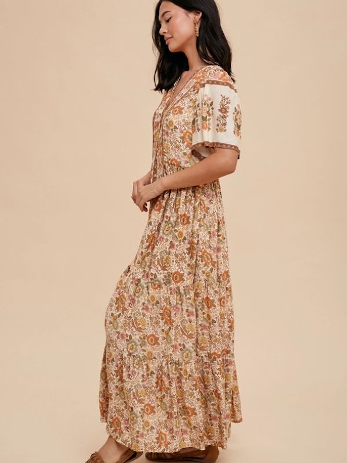 Klänning Boho Vintage Midi dress