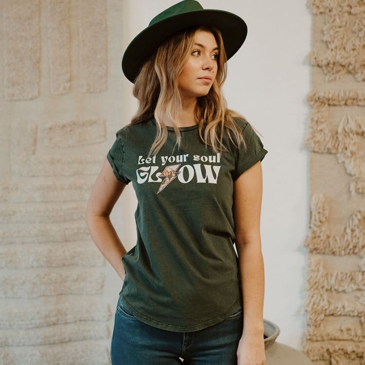 T-shirt Let your Soul Glow - Soul Factory