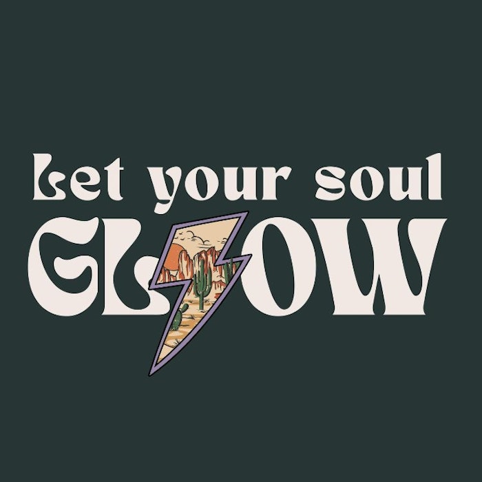 T-shirt Let your Soul Glow - Soul Factory
