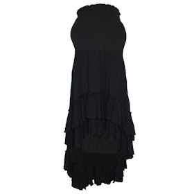 Klänning Gypsy Dress black - Ibz Mode