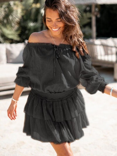 Klänning Peralta Short Black - Ibz Mode