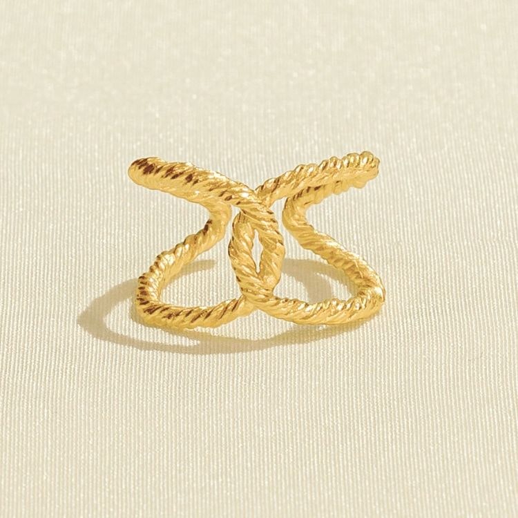 Ring Eliana ring Gold - Agapé Studio