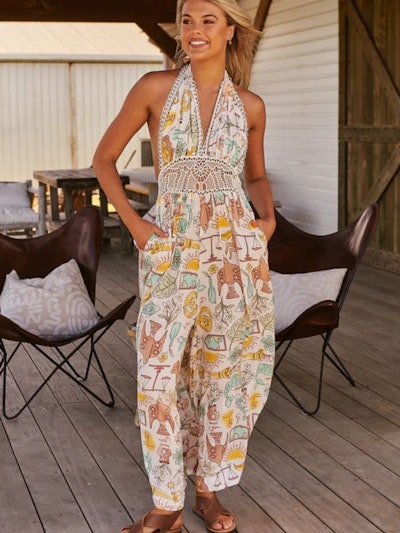 Jumpsuit Fantasy print Madelyn - Jaase
