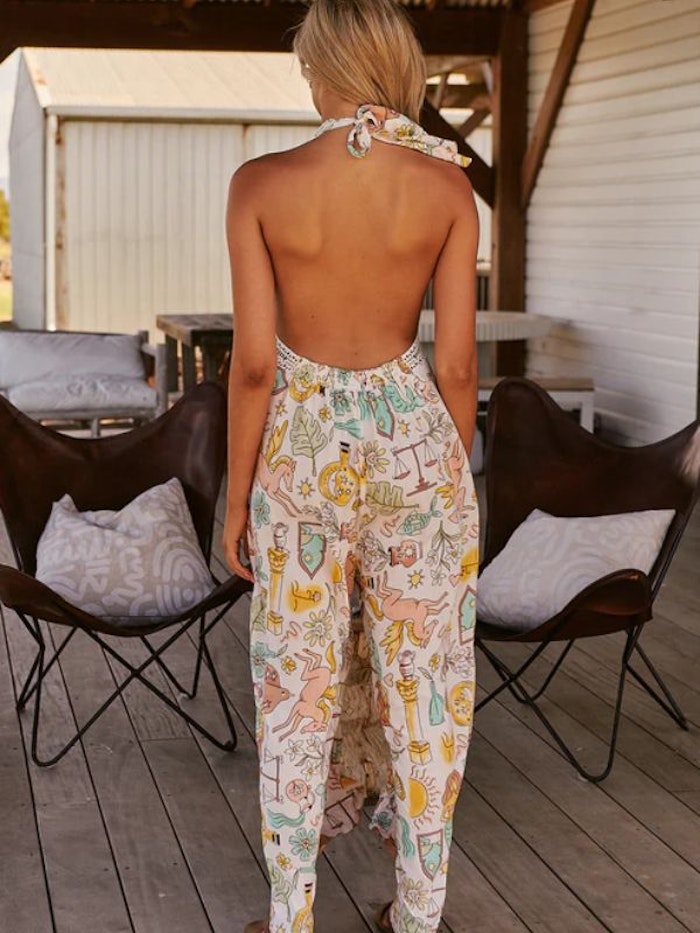 Jumpsuit Fantasy print Madelyn - Jaase