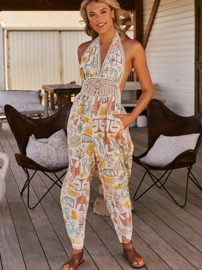 Jumpsuit Fantasy print Madelyn - Jaase
