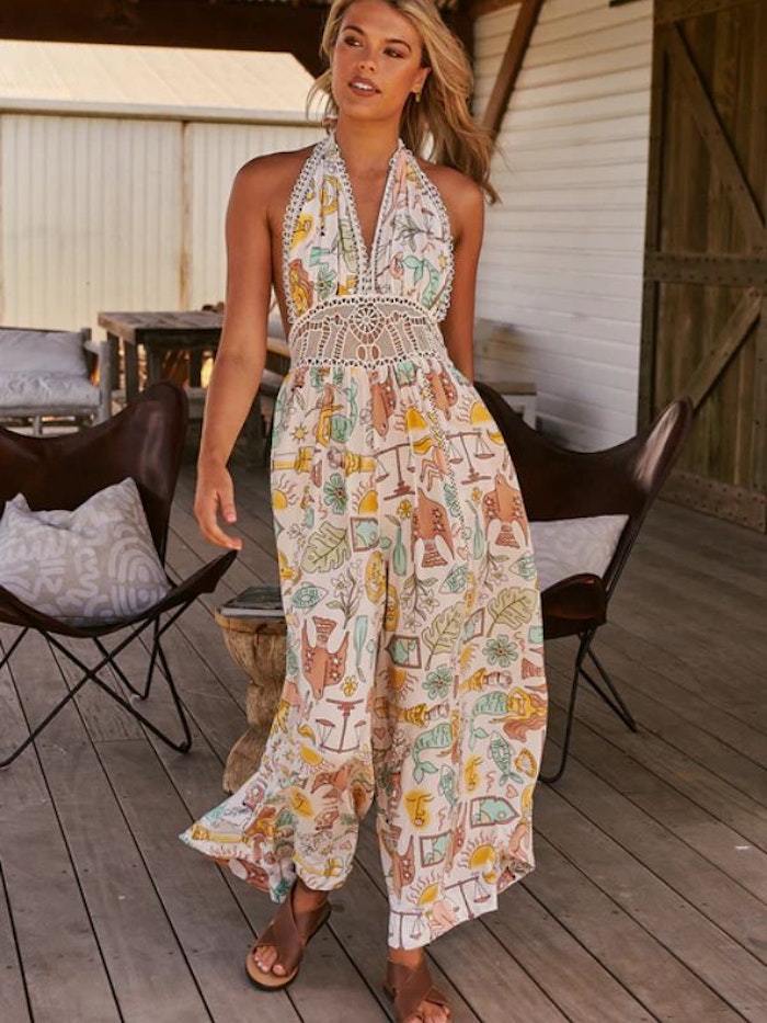 Jumpsuit Fantasy print Madelyn - Jaase