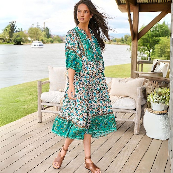 Klänning Beloved Print Ria Dress - Jaase