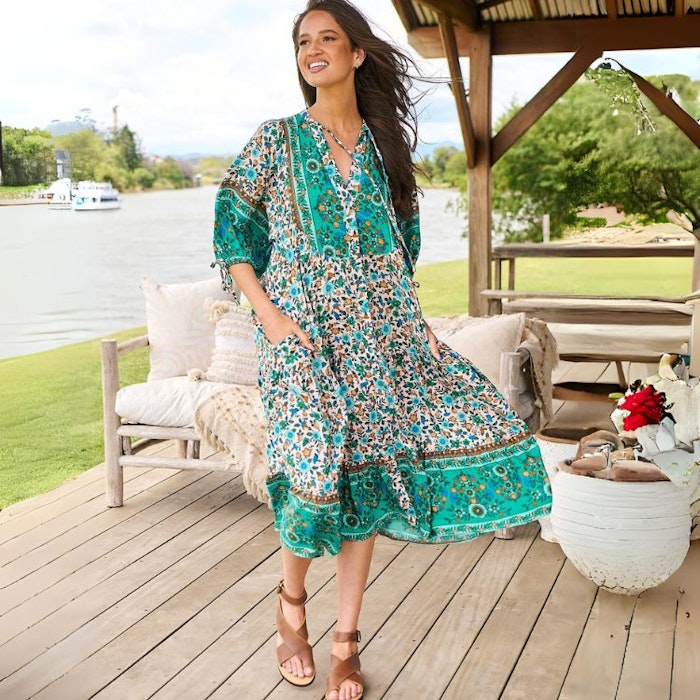 Klänning Beloved Print Ria Dress - Jaase