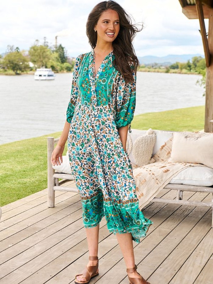 Klänning Beloved Print Ria Dress - Jaase