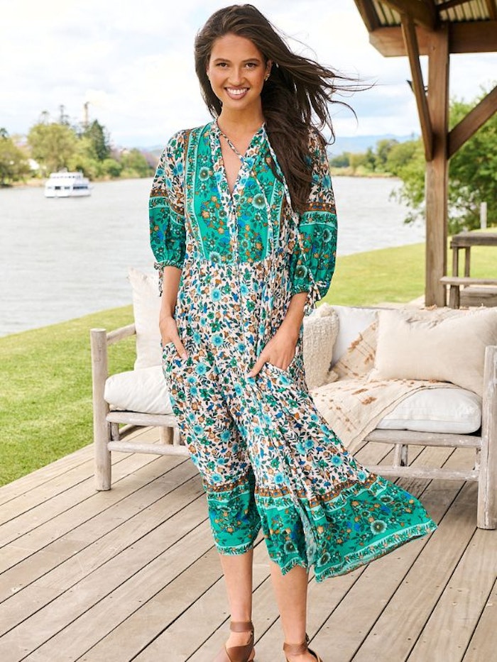 Klänning Beloved Print Ria Dress - Jaase