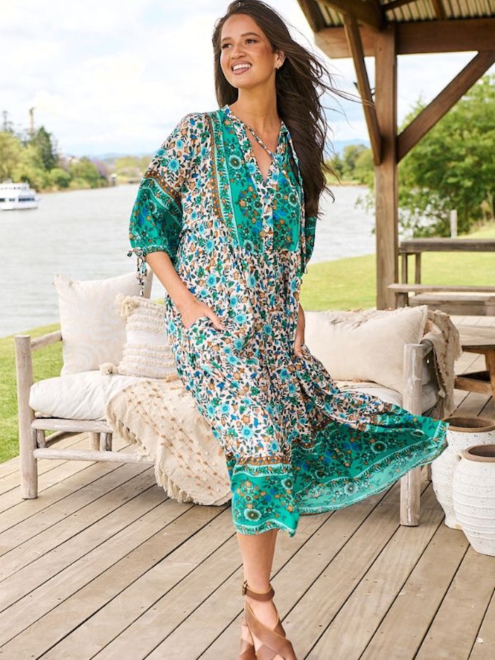 Klänning Beloved Print Ria Dress - Jaase