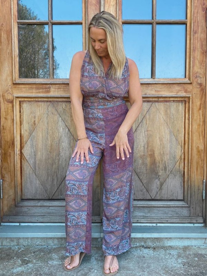 Byxdress Mohini återvunnen sari Nr 30