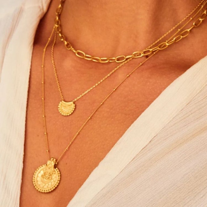 Halsband Mini Mandala Gold - Satya