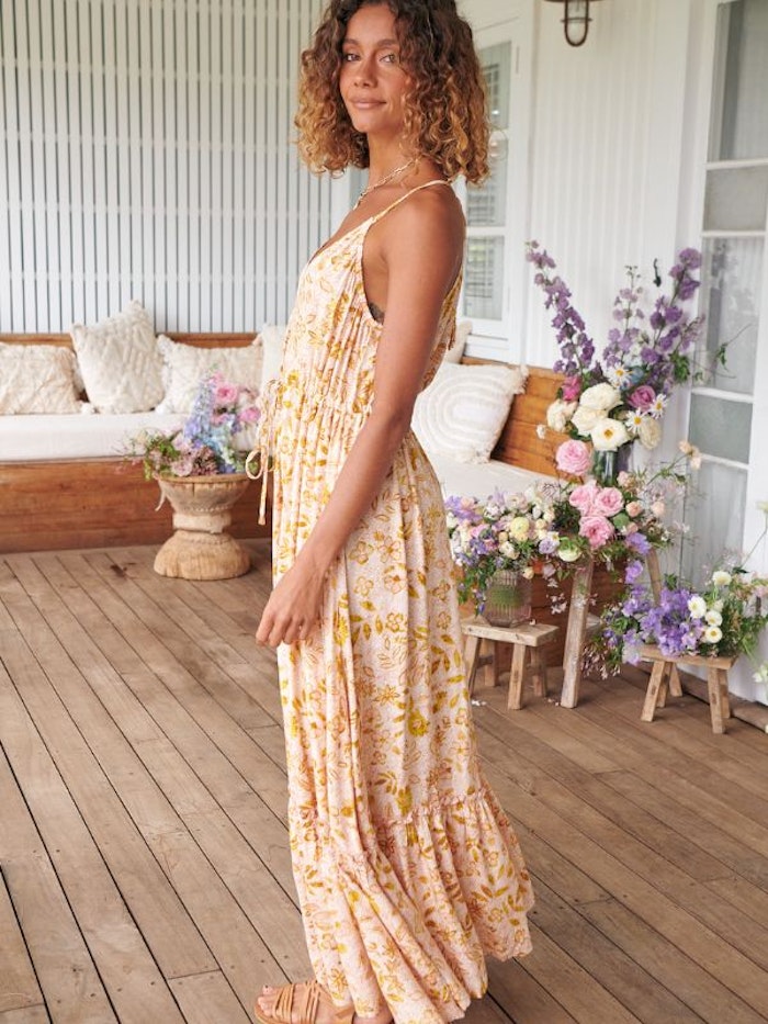 Klänning Suki Print Reef Maxi - Jaase
