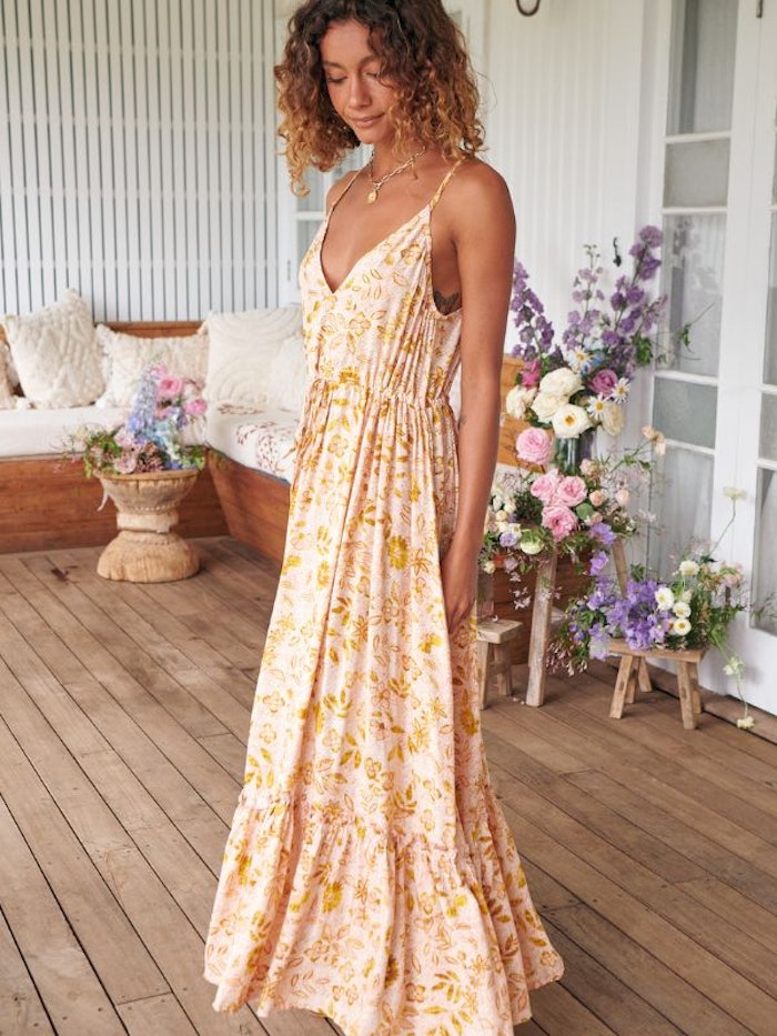 Klänning Suki Print Reef Maxi - Jaase