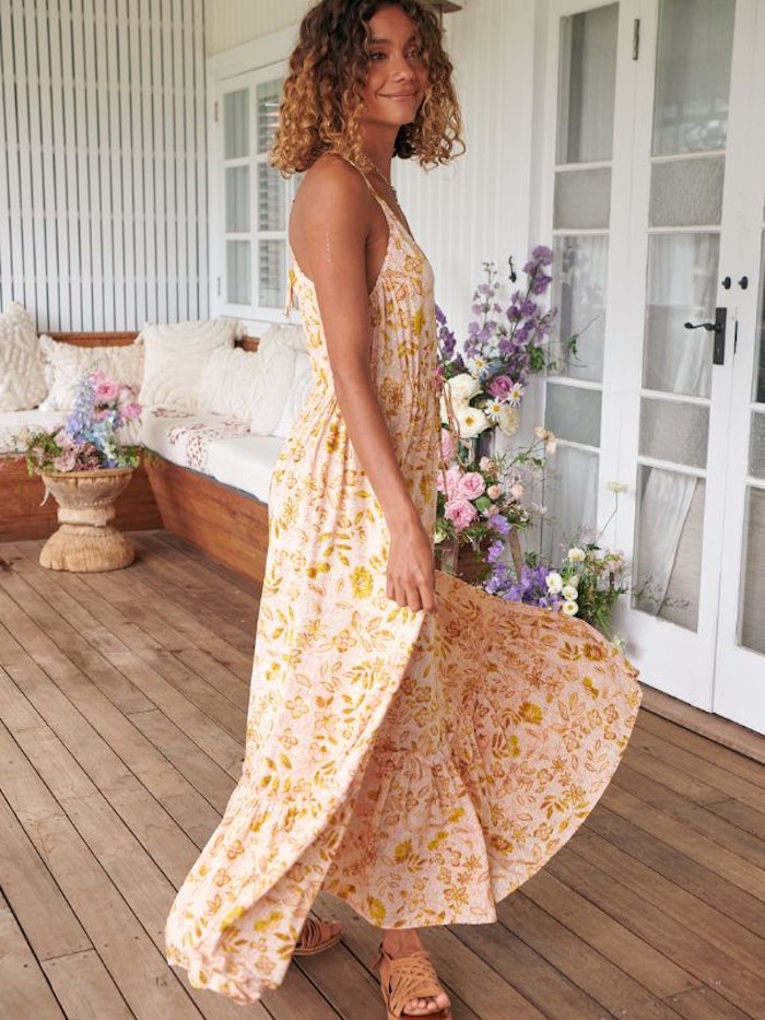 Klänning Suki Print Reef Maxi - Jaase
