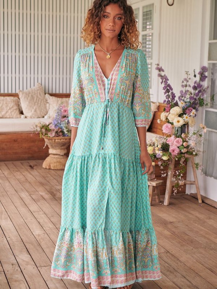 Klänning Atlantis Print Tessa Maxi dress - Jaase