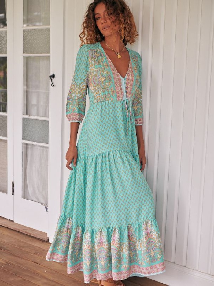 Klänning Atlantis Print Tessa Maxi dress - Jaase