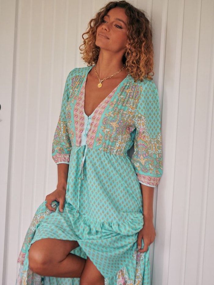 Klänning Atlantis Print Tessa Maxi dress - Jaase