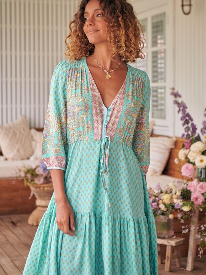 Klänning Atlantis Print Tessa Maxi dress - Jaase