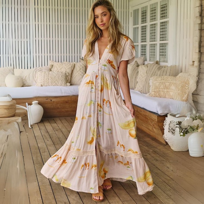 Klänning Summer Spritz Print Tabitha Maxi - Jaase