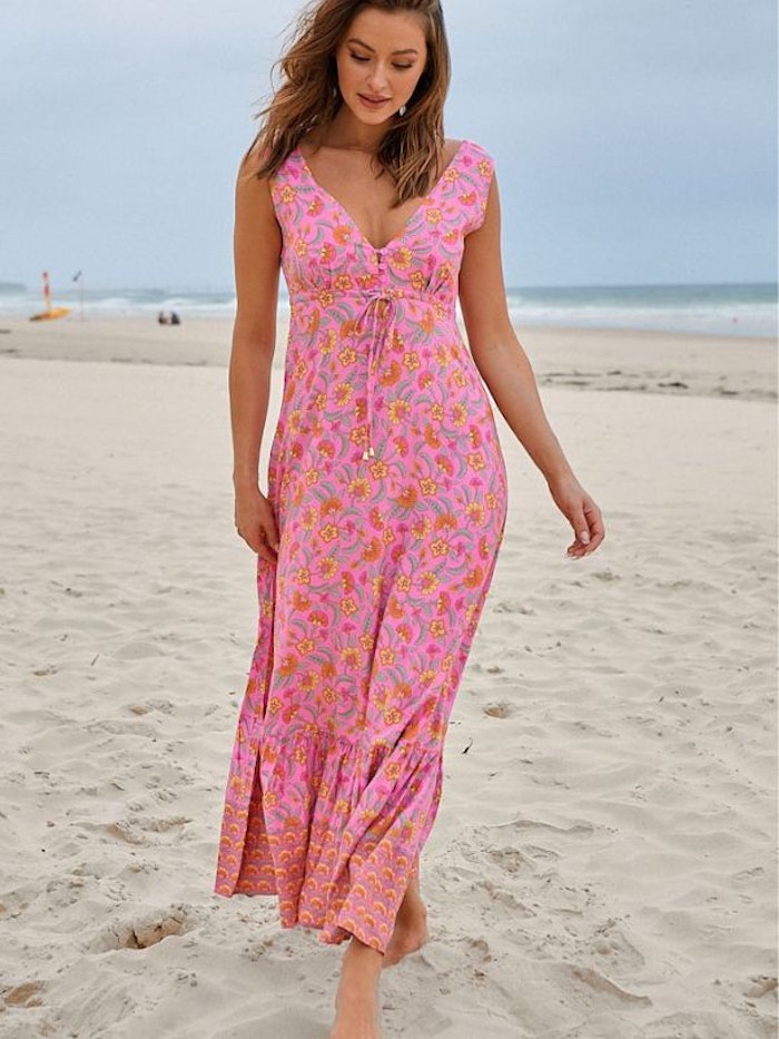 Klänning Begonia Print Esmie Maxi - Jaase