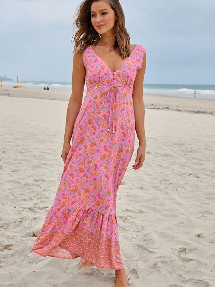 Klänning Begonia Print Esmie Maxi - Jaase