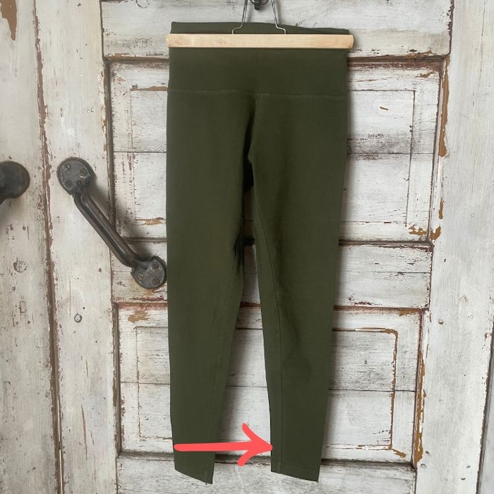 2:A SORTERING Yogabyxor Ananda leggings stl.XS Kale - Indigo Luna