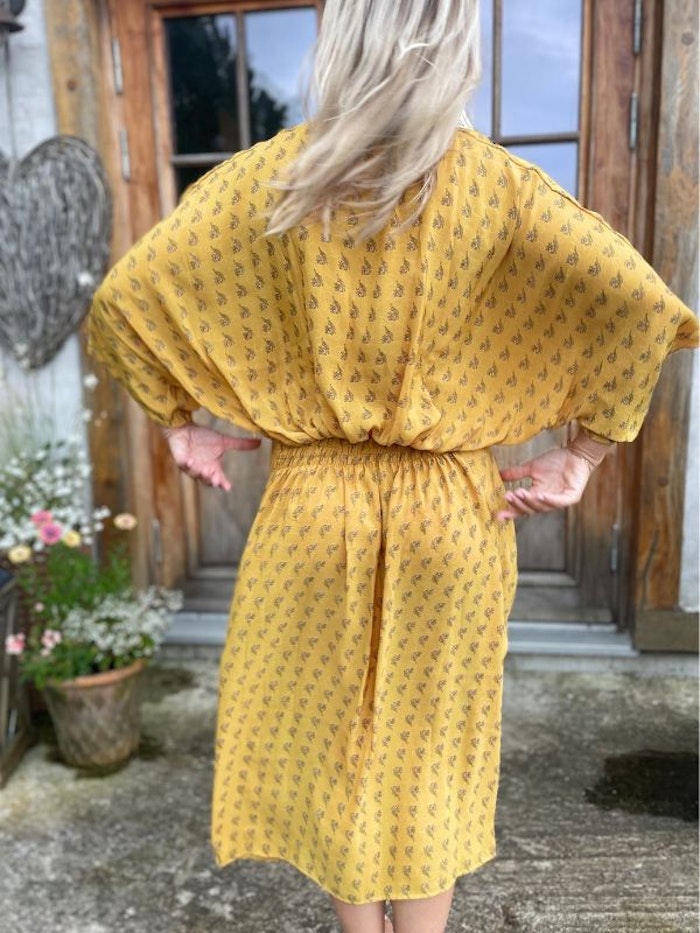 Klänning Sita återvunnen sari Nr 95