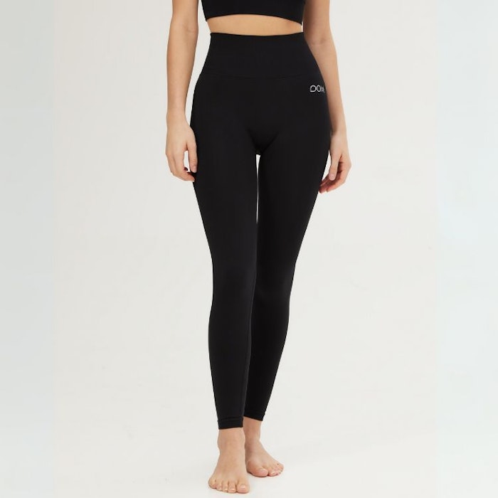 Yogaleggings Seamless SESH Black - DOM