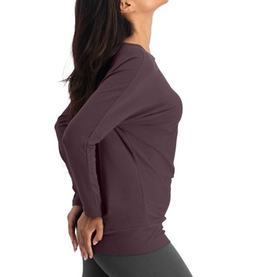 Yogatröja Budhi Longsleeve Berry- Urban Goddess