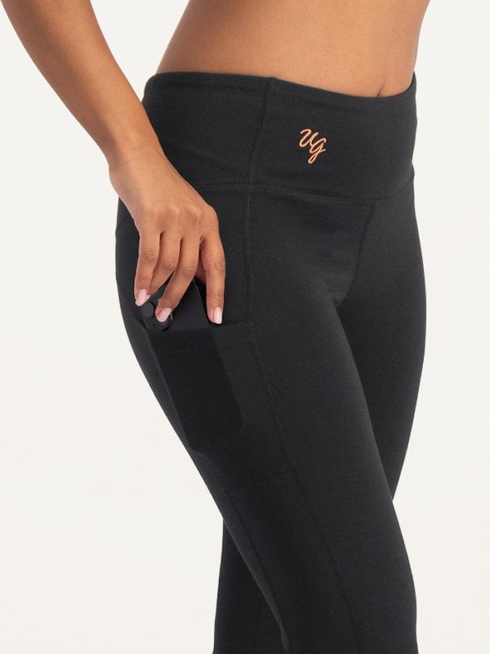 Yogaleggings Tara Onyx Black - Urban Goddess