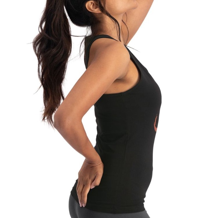 Yogalinne Om Core Tank Onyx Black - Urban Goddess