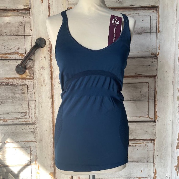 2:A SORTERING Yogalinne stl L Mesh Midnight Blue - Run & Relax