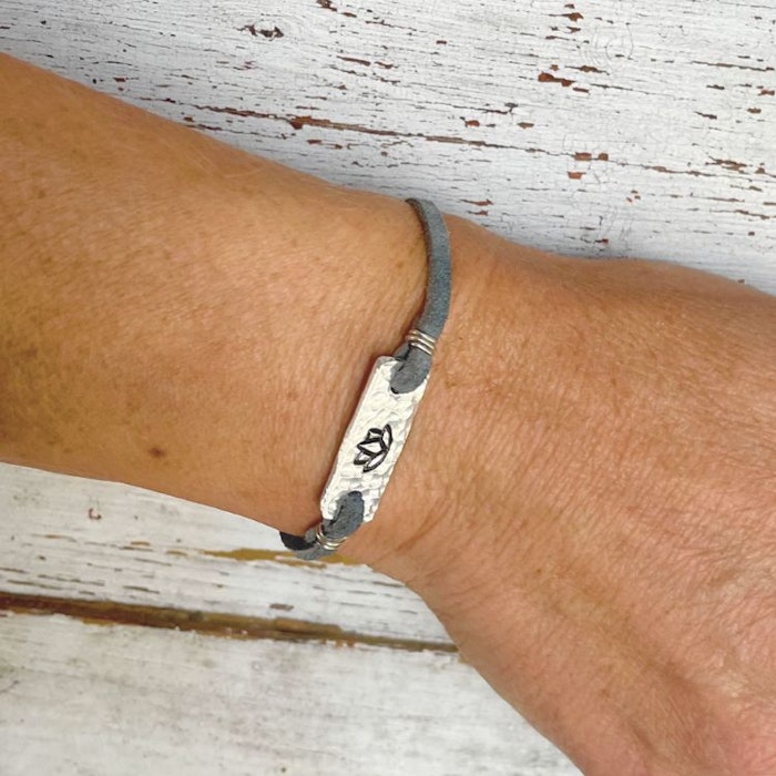 Armband Lotus Grey -Zenned out