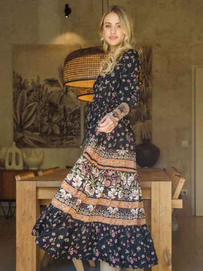 Klänning Eternity print Stephanie maxi dress - Jaase