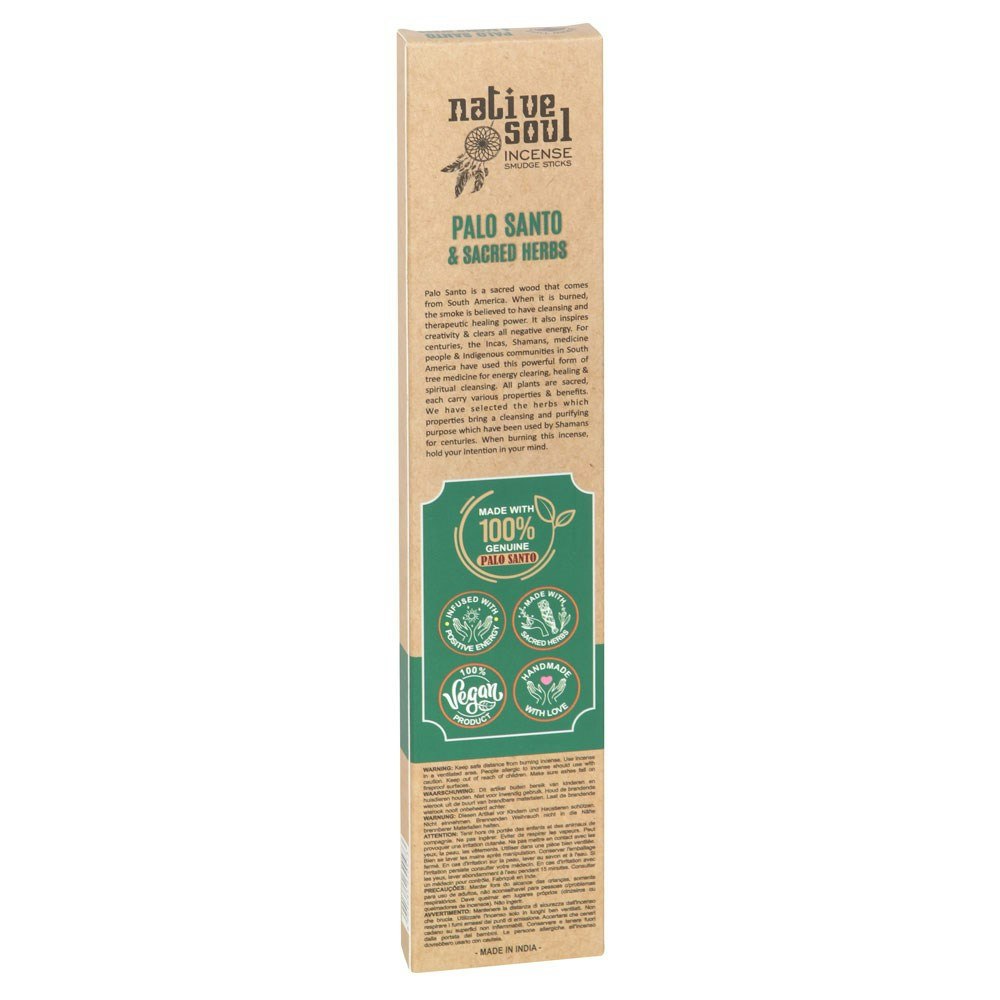 Rökelser Palo Santo & Sacred Herbs - Native Soul